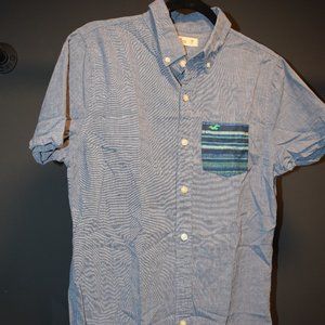 Men's Hollister Short Sleeve Button Up